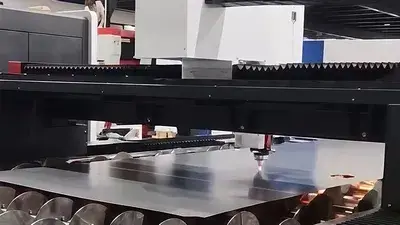 Open-Type Fiber Laser Cutting Machine